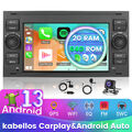 Autoradio Für Ford Fiesta Mondeo Transit Focus Fusion 2G+64G Android Carplay DAB