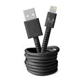 HAMA USB - Lightning-Kabel "Fabriq", 2,0 m, Storm Grey (00215012)