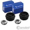 2x SACHS FEDERBEINLAGER VORNE passend für FORD FIESTA JA JB KA PUMA MAZDA 121