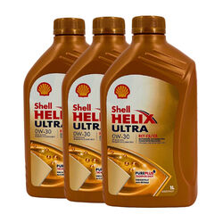 SHELL Helix Ultra ECT C2 C3 0W-30 Motoröl MB 229..52,229.31,VW 507 00, 3x1 Liter