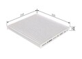 BOSCH Innenraumfilter 1 987 432 246 Partikelfilter für NISSAN MICRA NOTE E12 4