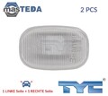 18-3543-71-2 BLINKER BLINKLICHT BLINKLEUCHTE LATERAL INSTALLATION TYC 2PCS NEU