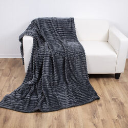Super Weiche Cord Optik Wohndecke Wolldecke Sofadecke Kuscheldecke 150x200cm 