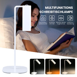 LED Schreibtischlampe Tischlampe Dimmbar Leselampe Büroleuchte Nachttischlampe