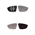 2X ALKAR SPIEGELGLAS BEHEIZBAR LINKS+RECHTS passend für VW BEETLE EOS JETTA PASS