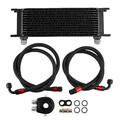 ölkühler 13 reihen Universal Zusatz Ölkühler Kit 13-Row 10AN Oil Cooler Kit