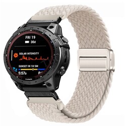 Quickfit Nylon Magnet Armband Für Garmin Fenix E 8 7 7X 6 6X Epix Pro 5 5X Plus