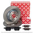 FEBI Bremsscheiben Ø 265mm + Beläge für FORD FOCUS 2 MK2 C-MAX (DM2) hinten