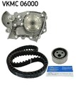 SKF Wasserpumpe + Zahnriemensatz  für RENAULT