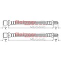 2X METZGER BREMSSCHLÄUCHE VORNE UNTEN AM BREMSSATTEL BEIDSEITIG PASSEND FÜR
