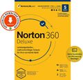 NORTON 360 DELUXE 2024 5 Geräte / 1 Jahr Internet Security kein ABO / KEY