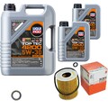 MAHLE Ölfilter 7 L LIQUI MOLY Top Tec 4200 5W-30 für Mazda 6 Station Wagon 2.0