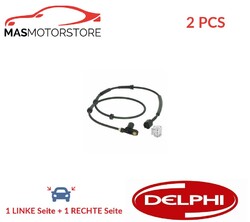 ABS SENSOR DREHZAHLFÜHLER PAAR HINTEN DELPHI SS20028 2PCS A FÜR SEAT ALHAMBRA