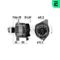 1x Generator ERA 209156A passend für RENAULT VOLVO