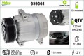 VALEO Kompressor, Klimaanlage 699361 passend für NISSAN RENAULT