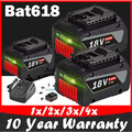8,0Ah 6,0Ah Akku für Bosch 18V Professional GBA BAT618 12AH Batterie / Ladegerät