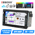 2+64G Apple Carplay Autoradio Android 14 GPS Für VW Polo 9N Golf 4 Passat B5 T5