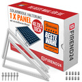 PV Halterung 118cm Solarpanel Solarmodul 0°-90° Aufständerung Photovoltaik 0%