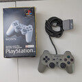 Original Sony PlayStation 1 DualShock Controller – Grau – PS1 – OVP geöffnet