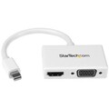 MDP2HDVGAW StarTech.com Reise A/V Adapter: 2-in-1 Mini DisplayPort auf HDMI  ~D~