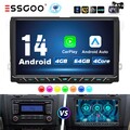 Android 14 Autoradio carplay GPS Kamera Für VW Golf 5 6 Polo Tiguan Touran 4+64G