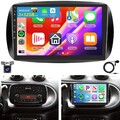 Für Mercedes Benz Smart Forfour Fortwo 453 Autoradio Android 15 GPS Navi +Kamera