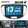9" Android 13 CARPLAY Autoradio GPS Navigation Kamera Für Hyundai i10 2007-2012