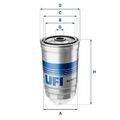 UFI 24.351.01 Kraftstofffilter für ALFA ROMEO BEDFORD  passend für FIAT FORD