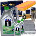 FILTERSATZ+MOBIL 1 ESP 5W30 ÖL passend für VW T5 BUS MULTIVAN 84-140 PS