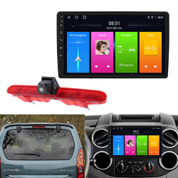 7"Autoradio GPS Navigation+Rückfahrkamera für Peugeot Partner Tepee Limousine HD