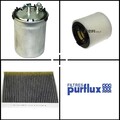 Purflux Filterset, Inspektionspaket passend für VW POLO V XL1 POLO Van Audi A1