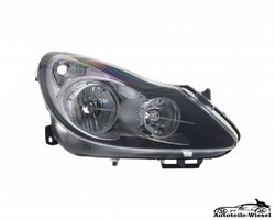 Scheinwerfer Halogen H1/H7 Rechts für Opel Corsa D S07 06-11