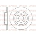 2x Bremsscheibe REMSA 6983.00 passend für VAUXHALL FIAT OPEL