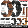 Echtes Leder Armband Für Samsung Galaxy Watch 5 Pro 45mm 6 Classic 40 44 43 47mm