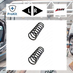 2x ORIGINAL® Kilen 53248 Fahrwerksfeder Hinten passend für Ford Galaxy