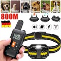 800M Anti Bell Hundehalsband Ton Schock Erziehungshalsband Für Haustier NEU DE