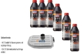 6 L Liqui Moly Top Tec ATF 1200 VAICO Getriebeölfilter für Hyundai IX55 Santa