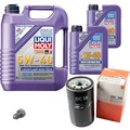 MAHLE Ölfilter 7 L LIQUI MOLY 5W-40 Leichtlauf High Tech für Audi A4 2.4