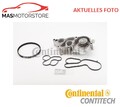 ZAHNRIEMEN-SATZ KIT SET + WASSERPUMPE CONTITECH CT1185WP2 A FÜR AUDI A3,A1,8VF