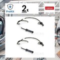 2x ORIGINAL® Bremi 51640 Sensor, Raddrehzahl
