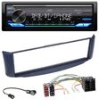 JVC Bluetooth DAB USB MP3 Autoradio für Smart ForTwo 450 blau ohne Metallschacht