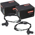 2x KAMOKA ABS-SENSOR RADDREHZAL HINTEN passend für PEUGEOT 406 | 1060372