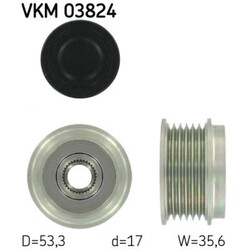 SKF Generatorfreilauf für Opel Antara L07 2.0 CDTi 4x4 Chevrolet Nubira Kombi