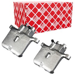 2x Febi Bremssattel hinten links + rechts Set passend für Mitsubishi Pajero 3 4