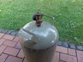 11kg Gasflasche Grau Leer. Butan Propan Gaskocher Camping Propangas Outdoor BBQ