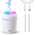 Luftbefeuchter LED Licht Mini USB Ultraschall Duftöl Aroma Diffuser Humidifier