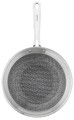 Tefal Eternal Mesh Pfanne Bratpfanne Wokpfanne Induktionsgeeignet Edelstahl 28cm