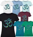 Damen T-Shirt - Yoga Shirt - OM Symbol - Yogi TShirt für Frauen - Sport Shirt