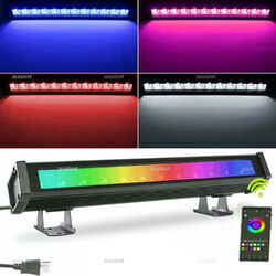 36W LED RGB Flutlicht Fluter Strahler Smart Bluetooth APP Außen Scheinwerfer