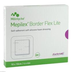 MEPILEX Border Flex Lite Schaumverband 10x10 cm 5 ST